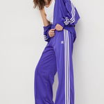 adidas Originals pantaloni de trening culoarea violet, cu imprimeu IP0635, adidas Originals