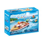 Playmobil - Barca cu motor si colacuri