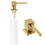 Dozator de sapun Rea Square Auriu Mat, Rea