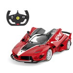 Masina Cu Telecomanda Rastar - Rc 1:14 Ferrari 2.4g A/b Red (23033) 