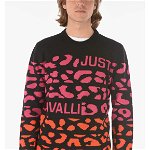Just Cavalli Animal Patterned Crew-Neck Sweater Multicolor