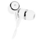 CANYON EPM- 01 Stereo earphones with microphone  White  cable length 1.2m  23*9*10.5mm 0.013kg