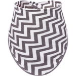 T-TOMI BIO Bamboo Bibs Grey Roofs bavețică 42x27 cm 1 buc, T-Tomi