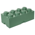 Room Copenhagen LEGO Storage Brick 8 sand green - RC40041747, Room Copenhagen