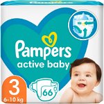 Pampers Active Baby Size 3 scutece de unică folosință, Pampers