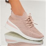 Pantofi Sport, culoare Roz, material Textil - cod: P9033, Mei