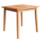 Masa din lemn Strend Pro Kyndby, 75 x 75 x 73 cm