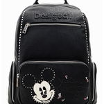 Rucsac dama negru Mickey 24SAKP17 -  31 x 14 - 1 x 35 cm, DESIGUAL