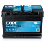 Baterie auto EXIDE EL700 ECM 12V 70AH, 760A