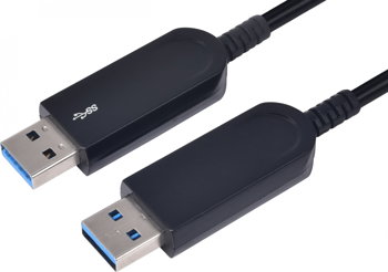 Cablu USB ProXtend USB-A - USB-A 15 m negru (USB3AAAOC-15), ProXtend