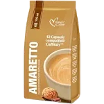Amaretto,12 capsule compatibile Caffitaly/Cafissimo/Beanz, Italian Coffee