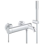 Baterie cada Grohe Essence cu set de dus crom, Grohe