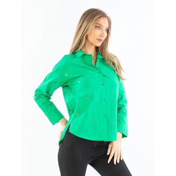 Camasa Dama SprinkleStar Verde