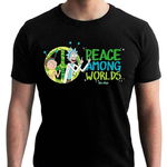 Tricou Rick & Morty Peace Among Worlds, Rick and Morty