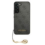 Husa Guess, Compatibila Cu Samsung Galaxy S22+ Plus, Colectia Charms, Gri - 46606