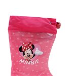 Cizme de cauciuc din PVC, Minnie Mouse, roz, Disney