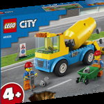 LEGO City - Autobetoniera 60325, 85 piese