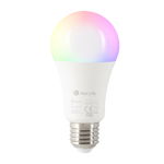 bec led smart wifi+bt, e27, 10w, rgb, 806lm, gleam 1027c ngs, NGS