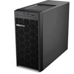 Server DELL PowerEdge T150, Tower 4U, Intel Xeon E-2314 4 C / 4 T, 2.8 GHz - 4.5 GHz, 8 MB cache, 65 W, 16 GB DDR4 ECC, 480 GB SSD, 4 x LFF, Fara sistem de operare