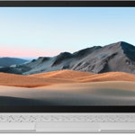 Laptop 2in1 Microsoft Surface Book 3 (Procesor Intel® Core™ i7-1065G7 (8M Cache, up to 3.90 GHz), 15inch Touch, 32GB, 512GB SSD, nVidia GeForce GTX 1660 Ti @6GB, Win10 Home, Argintiu) + Microsoft Office 365