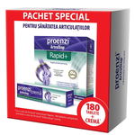 Pachet ArtroStop Rapid Plus, 180 tablete si Crema, 100 ml, Proenzi