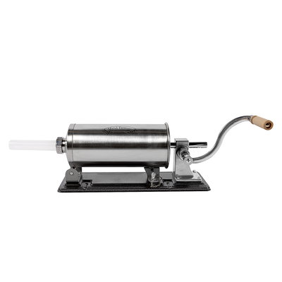 Pachet Masina Tocat Carne Profesionala Inox, 800W, 100 Kg/h + Carnatar Orizontal, Inox, 4 Kg, 5 palnii