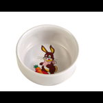 Castron Trixie ceramica pentru iepuri 250 ml/11 cm 6063