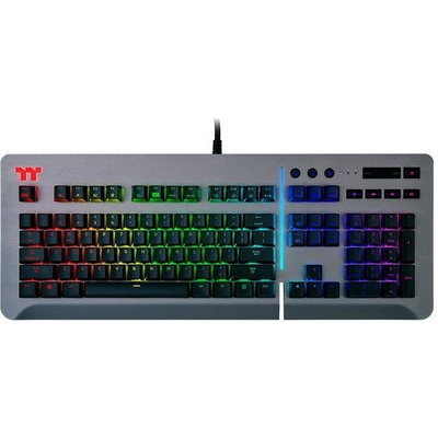 Tastatura Thermaltake Tt eSPORTS Level 20 Cherry MX Speed Silver Switch, RGB LED, USB, Grey
