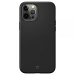 Carcasa Spigen Silicone compatibila cu iPhone 12 Pro Max Black