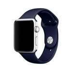 Curea Goospery Silicone Band Compatibila Cu Apple Watch 4 / 5 / 6/ Se 40mm, Silicon, Navy Blue, Goospery