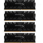 Memorie HyperX Predator Black 64GB DDR4 3200MHz CL16 Quad Channel Kit