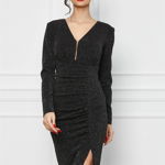 Rochie midi MOSCHINO 120902 Roz