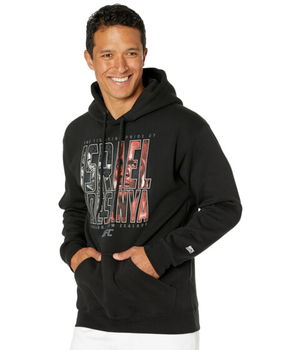 Imbracaminte Barbati UFC Isreal Adesanya Fighting Pride Fleece Hoodie Black, UFC