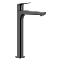 Baterie lavoar Celesta Aria  monocomanda  inalta  aspect modern  Gunmetal gray, Celesta