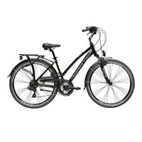 Bicicleta Adriatica Sity 2, Lady, roti de 28, 21 viteze, Neagra, cadru de 45 cm