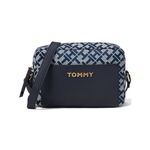 Genti Femei Tommy Hilfiger Alexis II Camera Crossbody Geometric Jacquard NavyWhite, Tommy Hilfiger