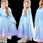 FROZEN 2 COSTUM ELSA DE CALATORIE DELUXE M, Rubies