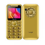 Telefon mobil Samgle Halo, Gold, 3G, TFT 2.0 color, Camera 2.0MP, Bluetooth, FM, Lanterna, 3000mAh, Stand incarcare cadou, Dual SIM, Samgle