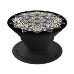 Suport Stand Adeziv Popsocket pentru telefon, Golden Lace