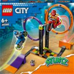 Provocarea cascadorii LEGO City - Cercuri care se rotesc (60360), LEGO