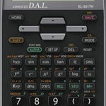 Calculator stiintific Sharp EL-531TH,273 functii,10 digiti,161x80x15mm,negru cu verde, Sharp