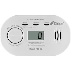 Senzori K5DCO, 85dB, Display LCD, Alb, Kidde