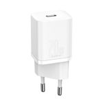 Incarcator Retea Super Si Fast Charger Usb Type-c Putere 20w, Alb - Ccsup-b02