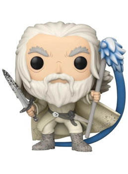 Pop! Movies Lord Of The Rings Gandalf The White With Sword Staff Glows In The Dark 