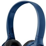 Casti cu Bluetooth Panasonic RP-HF410BE-A, albastru