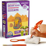 Arkerobox - Set arheologic educational si puzzle 3D, Egiptul Antic, Tutankhamon