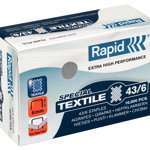 Capse 43/6 Rapid Textil, 10.000 buc. Super Strong 24872200