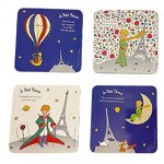 Set 6 suporturi de pahar - Le Petit Prince A Paris | Kiub, Kiub