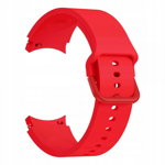 Curea Ceas Upzz Tech Iconband Compatibila Cu Samsung Galaxy Watch 4 ( 40 / 42 / 44 / 46mm ) Coral Red