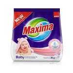 Detergent automat pentru piele sensibila SANO Maxima Baby, 2 kg, 20 spalari